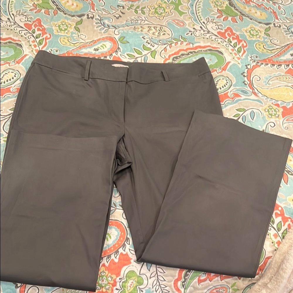 LOFT Charcoal Trousers